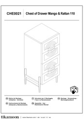 tikamoon CHE0021 Instrucciones De Montaje, Utilización Y Mantenimiento