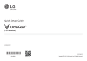 LG UltraGear 49GR85DC Guía De Configuración Rápida