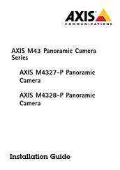 Axis Communications M4327-P Guia De Instalacion