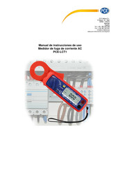 PCE Instruments PCE-LCT 1-ICA Manual De Instrucciones De Uso