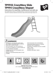 TP Toys CrazyWavy Slide TP995S Instrucciones De Montaje