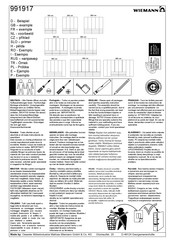 Wiemann 991917 Instrucciones De Montaje