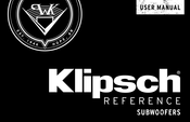 Klipsch R-110SW Manual Del Usuario