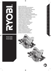 Ryobi RCS1600-K Traducción De Las Instrucciones Originales