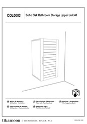 tikamoon Soho COL0003 Instrucciones De Montaje, Utilización Y Mantenimiento