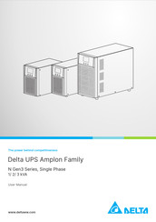 Delta Amplon N Gen3 NX 1kvA Manual Del Usuario