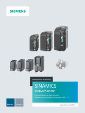 Siemens SINAMICS G120C Serie Instrucciones De Servicio