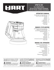 Hart HPBF33 Manual Del Operador