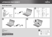 Fujitsu LIFEBOOK E5411 Guia De Inicio Rapido