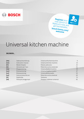 Bosch MUM6N11 Instrucciones De Uso