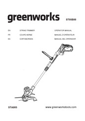 GreenWorks 2102102 Manual Del Operador