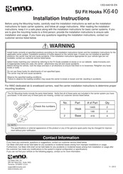 INNO K640 Instrucciones De Instalación