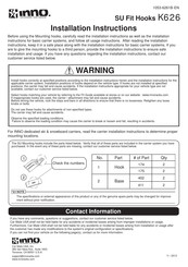 INNO K626 Instrucciones De Instalación