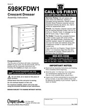 Chaparral Crescent 598KFDW1 Instrucciones Para Armar