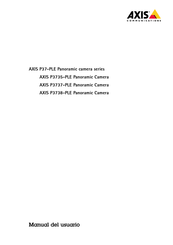 Axis Communications P37-PLE Serie Manual Del Usuario