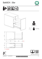 Kesseböhmer BathBOX-30er Instrucciones De Montaje