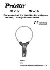 Pro's Kit MT-3112 Manual De Usuario