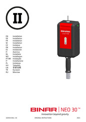 BINAR RH-BIN-30-NEO30-EL-1400 Instrucciones De Instalación