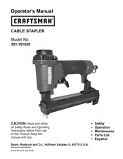 Craftsman 351.181820 Manual Del Operador