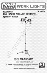 POWER SMITH PWL2060TS Manual Del Operario