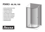 RAVAK PIVOT PSKK3-80 Instrucciones De Montaje