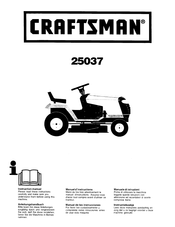 Craftsman 25037 Manual De Las Instrucciones