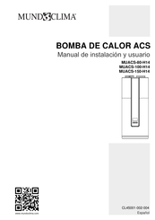 mundoclima ACS Serie Manual De Instalación Y Usuario