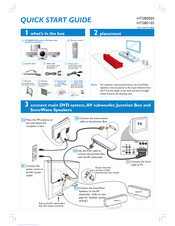 Philips HTS8010S Guia De Inicio Rapido