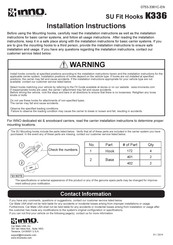 INNO K336 Instrucciones De Instalación