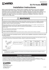 INNO K399 Instrucciones De Instalación