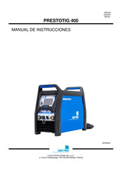 Saf-Fro PRESTOTIG 400 Manual De Instrucciones