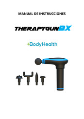 BodyHealth TherapyGun BX Manual De Instrucciones