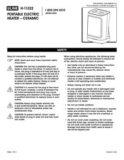 Uline H-11322 Manual Del Usuario