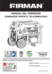 Firman T08072 Manual Del Operador