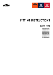 KTM 63503916144C1 Instrucciones De Montaje