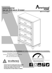 Ameriwood HOME Carver 5990296COM Manual Del Usuario