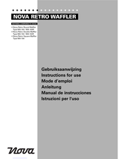 Nova WA-102 Manual De Instrucciones