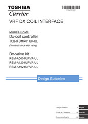 Toshiba Carrier RBM-A1201UPVA-UL Manual Del Usuario