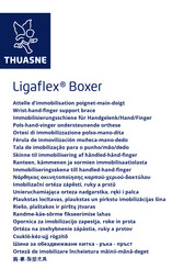 Thuasne Ligaflex Boxer Manual Del Usuario