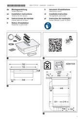 Gaggenau CV282101 Instrucciones De Montaje