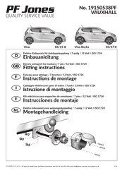 PF Jones 19150538PF Instrucciones De Montaje