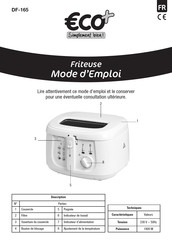 Eco+ DF-165 Instrucciones De Uso