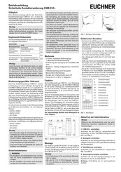 EUCHNER ESM-ES3 Serie Manual De Instrucciones