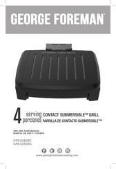 George Foreman GRES060BS Manual De Uso Y Cuidado