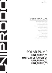 UNIPRODO UNI PUMP 03 Manual De Instrucciones