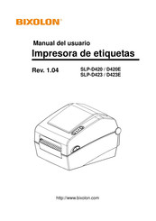 Bixolon SLP-D420E Manual Del Usuario