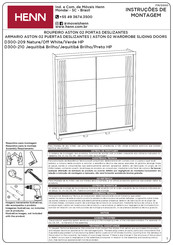 HENN ASTON D300-209 Instrucciones De Montaje