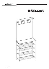 Songmics VASAGLE HSR408 Manual Del Usuario