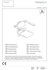 Pressalit R7134 Instrucciones De Montaje