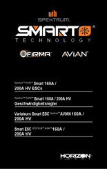 Horizon Hobby Spektrum Avian SPMXAE1200HV Manual Del Usuario